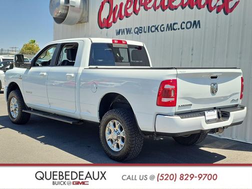 Bright White Clearcoat 2024 RAM 2500 Laramie Crew Cab 4x4 6'4' Box