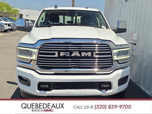 Bright White Clearcoat 2024 RAM 2500 Laramie Crew Cab 4x4 6'4' Box