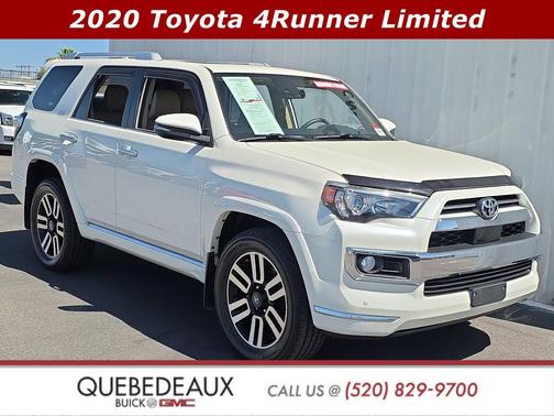 Blizzard Pearl 2020 Toyota 4Runner Limited
