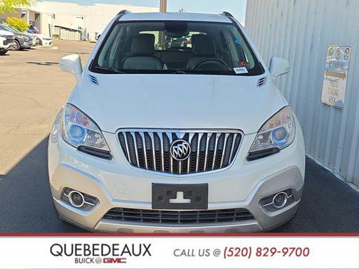 White Pearl Tricoat 2015 Buick Encore Leather