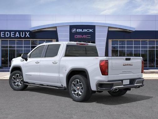 Glacier White Tricoat 2026 GMC Sierra 1500 SLT