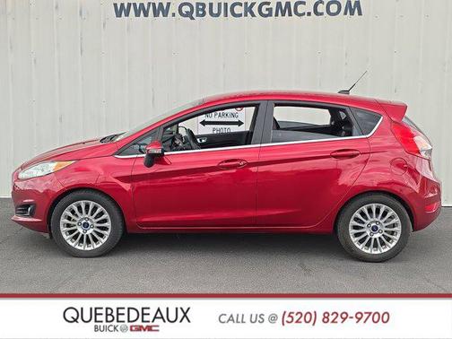Ruby Red Metallic 2014 Ford Fiesta Titanium