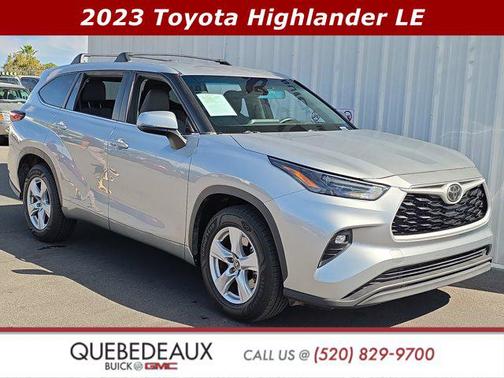 Celestial Silver Metallic 2023 Toyota Highlander LE