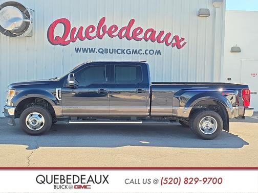 Antimatter Blue Metallic 2022 Ford F-350 Lariat