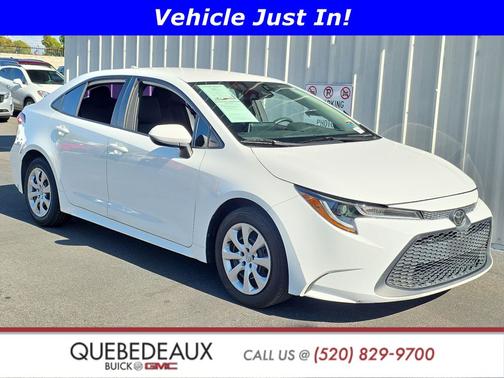 Super White 2020 Toyota Corolla LE