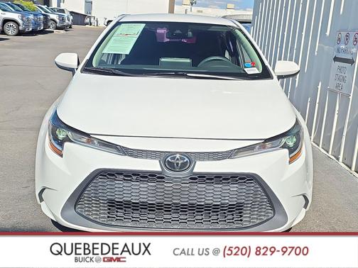 Super White 2020 Toyota Corolla LE