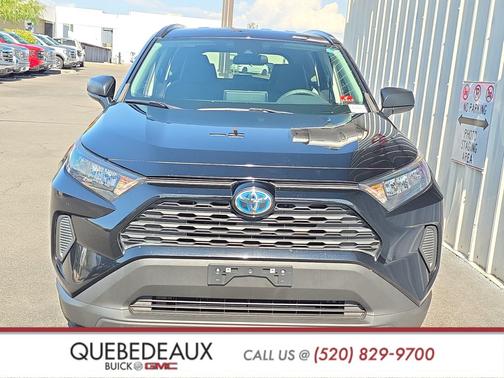 Midnight Black Metallic 2021 Toyota RAV4 Hybrid LE