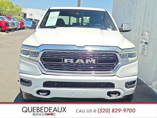 Ivory White Tri-Coat Pearlcoat 2019 RAM 1500 Limited