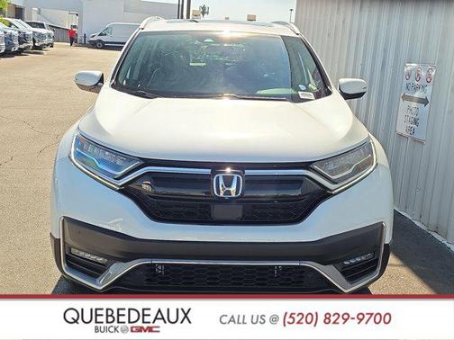 Platinum White 2022 Honda CR-V Hybrid Touring