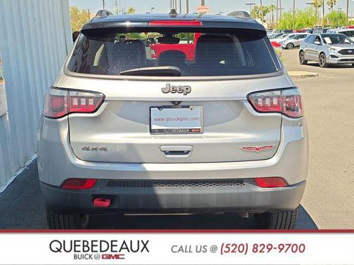 Billet Silver Metallic Clearcoat 2019 Jeep Compass Trailhawk