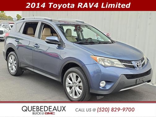 Shoreline Mist 2014 Toyota RAV4 Limited