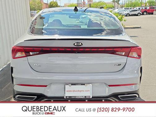 Wolf Gray 2021 Kia K5 GT-Line
