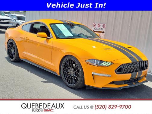 Orange Fury Metallic Tri-Coat 2018 Ford Mustang EcoBoost