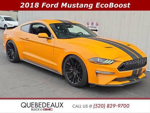 Orange Fury Metallic Tri-Coat 2018 Ford Mustang EcoBoost