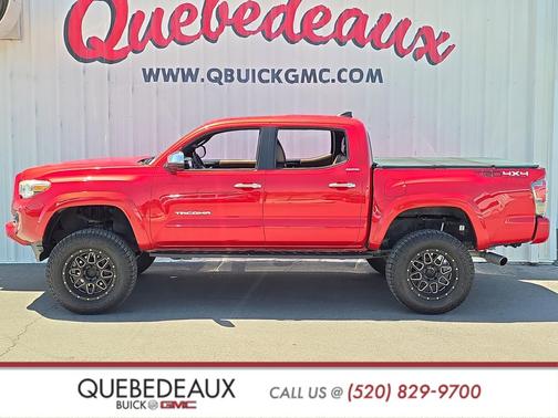 Barcelona Red Metallic 2018 Toyota Tacoma Limited