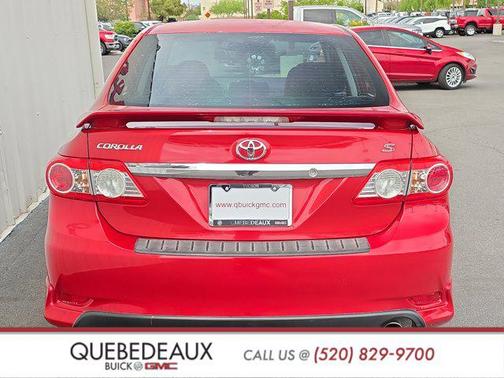Barcelona Red Metallic 2013 Toyota Corolla S