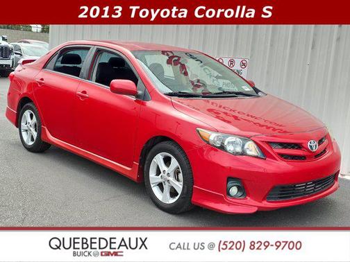 Barcelona Red Metallic 2013 Toyota Corolla S