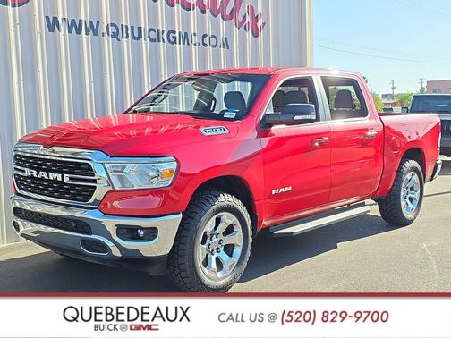 Flame Red Clearcoat 2022 RAM 1500 Lone Star