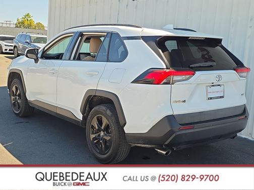 Super White 2021 Toyota RAV4 XLE