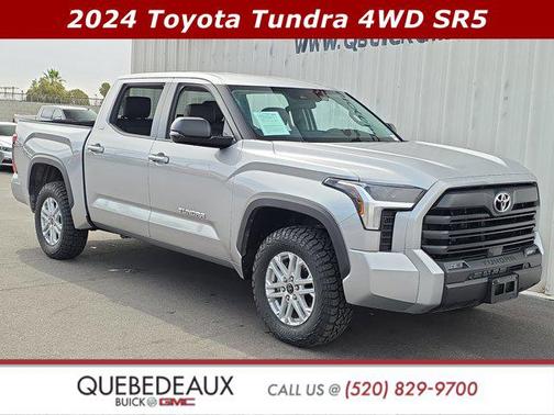 Celestial Silver Metallic 2024 Toyota Tundra SR5