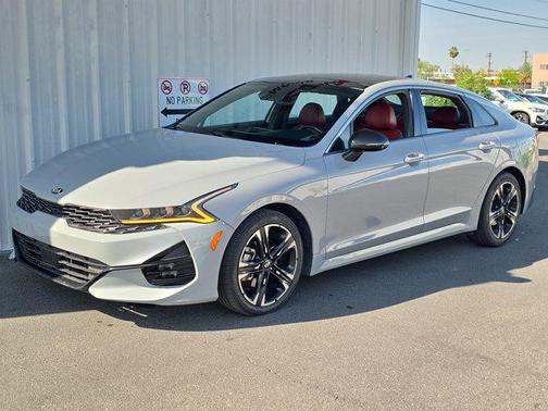 Wolf Gray 2021 Kia K5 GT-Line