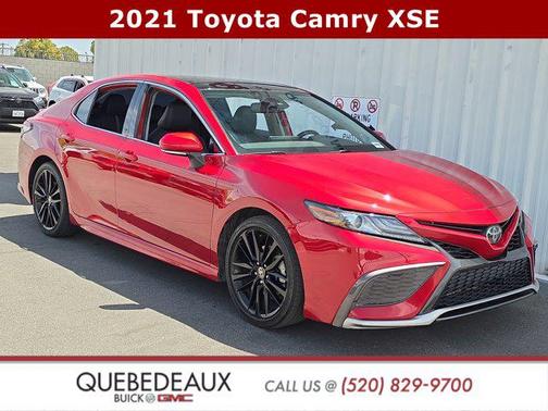 Supersonic Red 2021 Toyota Camry XSE