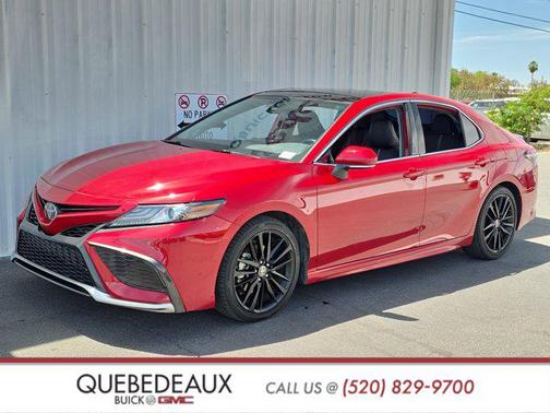Supersonic Red 2021 Toyota Camry XSE
