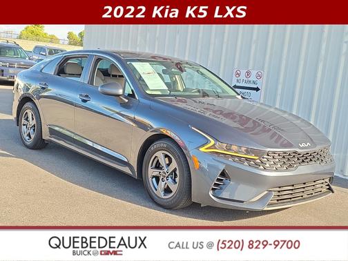 Gravity Gray 2022 Kia K5 LXS