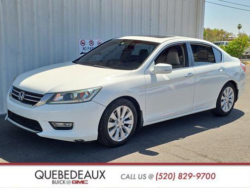 White Orchid Pearl 2013 Honda Accord EX-L