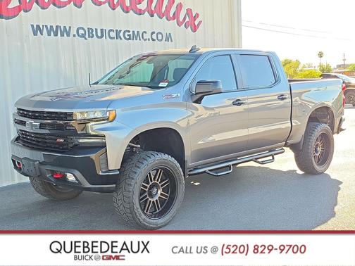 Satin Steel Metallic 2021 Chevrolet Silverado 1500 LT Trail Boss