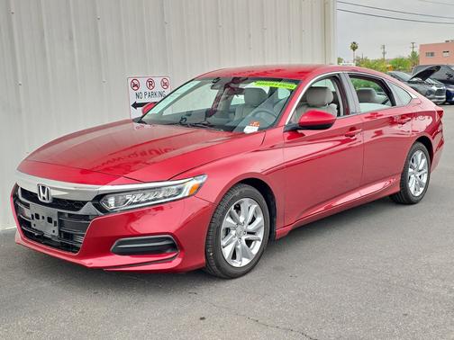 Radiant Red 2020 Honda Accord LX 1.5T