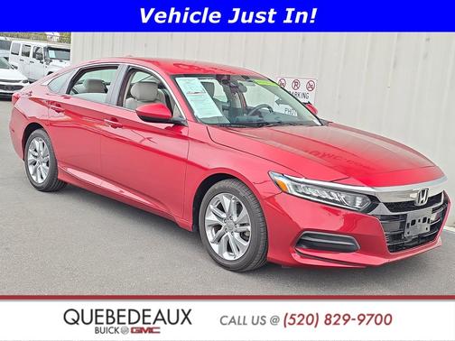 Radiant Red 2020 Honda Accord LX 1.5T