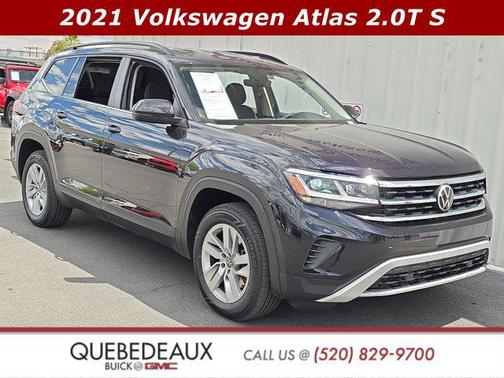 Deep Black 2021 Volkswagen Atlas 2.0T S