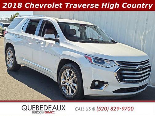 Iridescent Pearl Tricoat 2018 Chevrolet Traverse High Country
