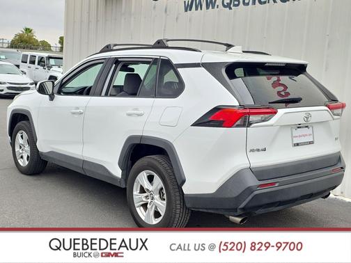 Super White 2020 Toyota RAV4 XLE