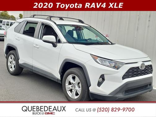 Super White 2020 Toyota RAV4 XLE