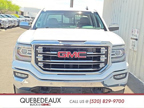 Summit White 2018 GMC Sierra 1500 SLT