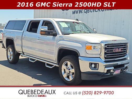 Quicksilver Metallic 2016 GMC Sierra 2500 SLT