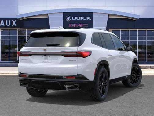 Iridescent White Tricoat 2026 Buick Enclave Sport Touring