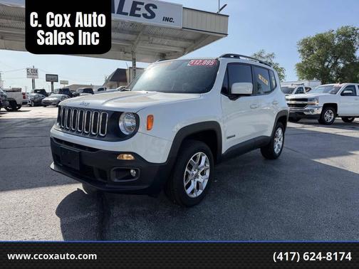Alpine White 2017 Jeep Renegade Latitude