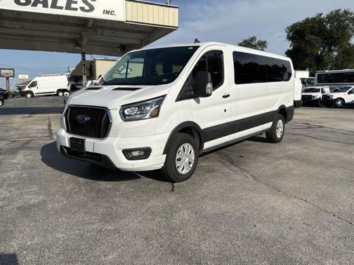 Oxford White 2023 Ford Transit-350 XLT