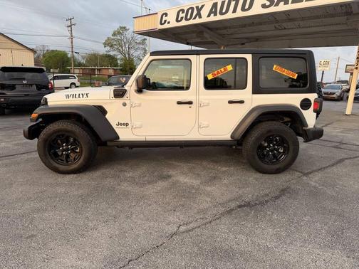 Bright White Clearcoat 2023 Jeep Wrangler 4xe Willys