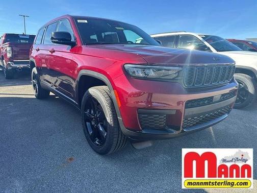 Velvet Red Pearlcoat 2025 Jeep Grand Cherokee L Laredo
