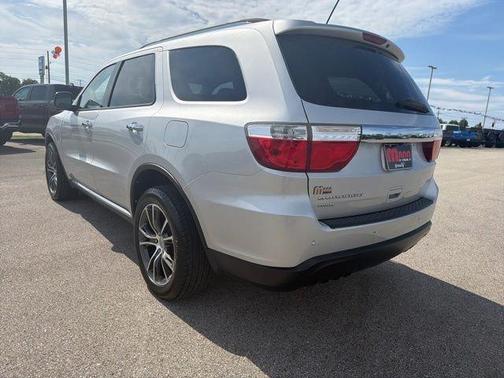 Bright Silver Clearcoat Metallic 2012 Dodge Durango Crew