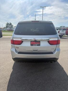 Bright Silver Clearcoat Metallic 2012 Dodge Durango Crew