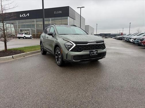 Jungle Green 2023 Kia Sportage X-Line