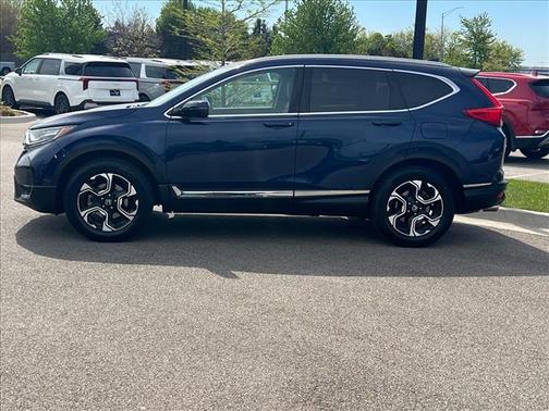 Obsidian Blue Pearl 2017 Honda CR-V Touring