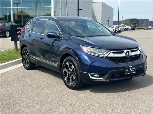 Obsidian Blue Pearl 2017 Honda CR-V Touring