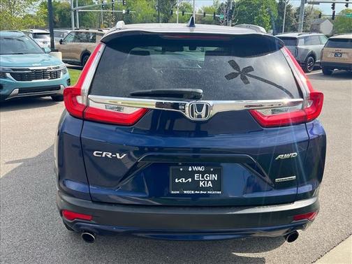 Obsidian Blue Pearl 2017 Honda CR-V Touring
