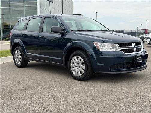 Blue 2015 Dodge Journey American Value Pkg